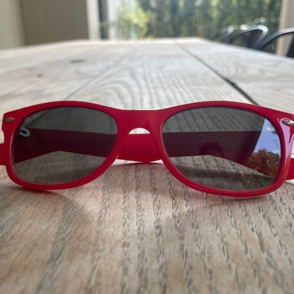 Red Ray-Ban Sunglasses